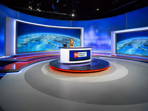 Nové zpravodajské studio TV Nova