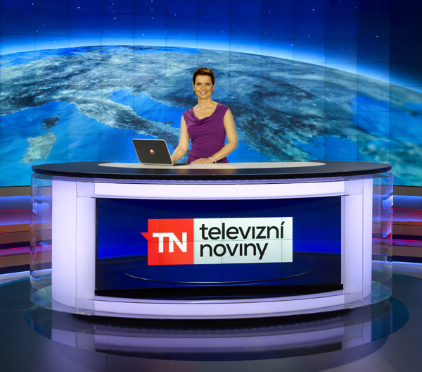 Nové zpravodajské studio TV Nova